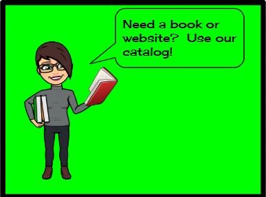 need a book or website? use our catalog