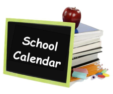 School District Calendar for 2024-2025