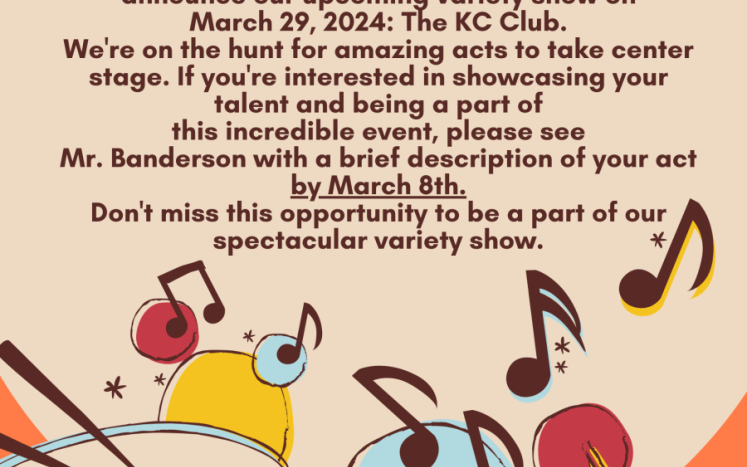 KC Club Information- KRHS Music Fundraiser