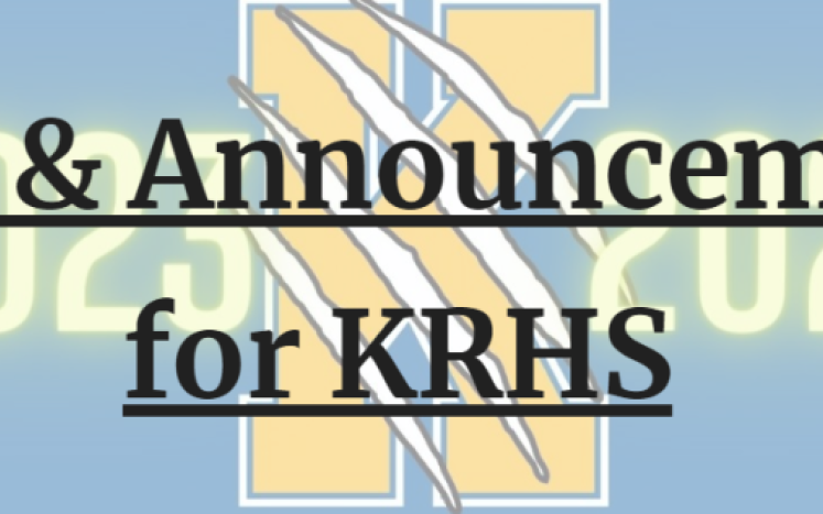 KRHS Newsletters